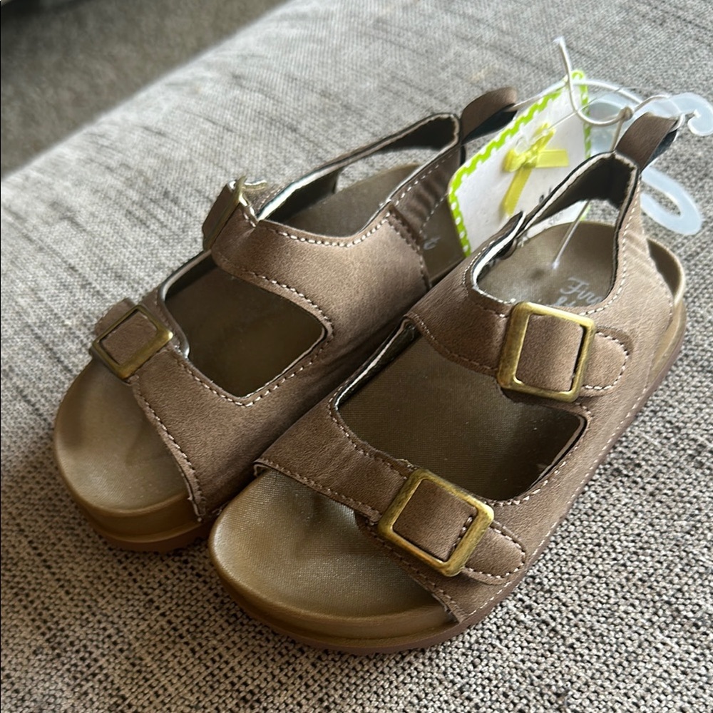 Brown Kids Sandals